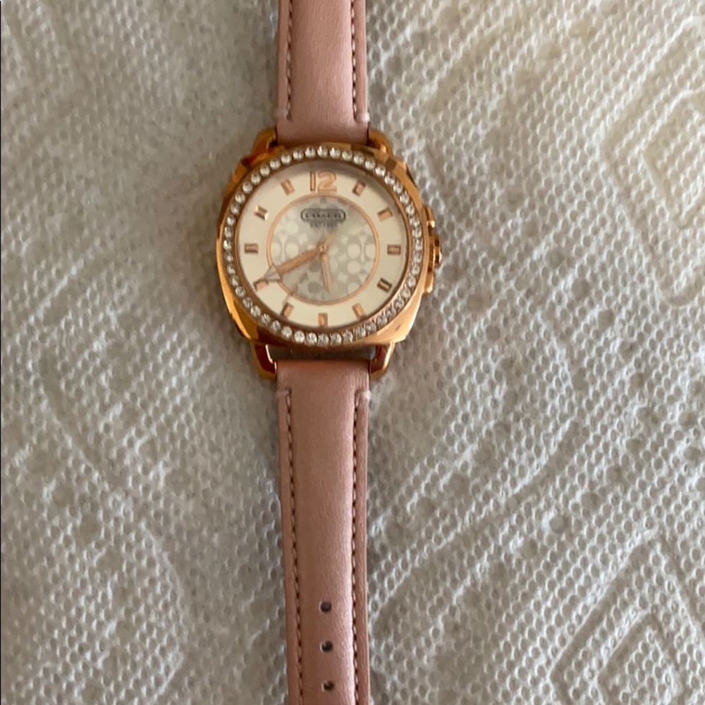 Coach Breast Cancer Awareness Watch